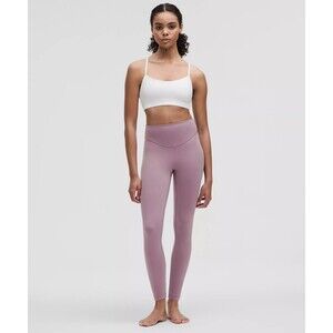 Lululemon Wunder Under SmoothCover High-Rise Tight 25" Lavander Lux Size 6 NWT